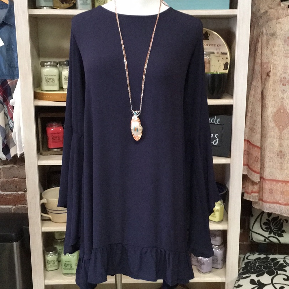 Navy blue tunic/dress